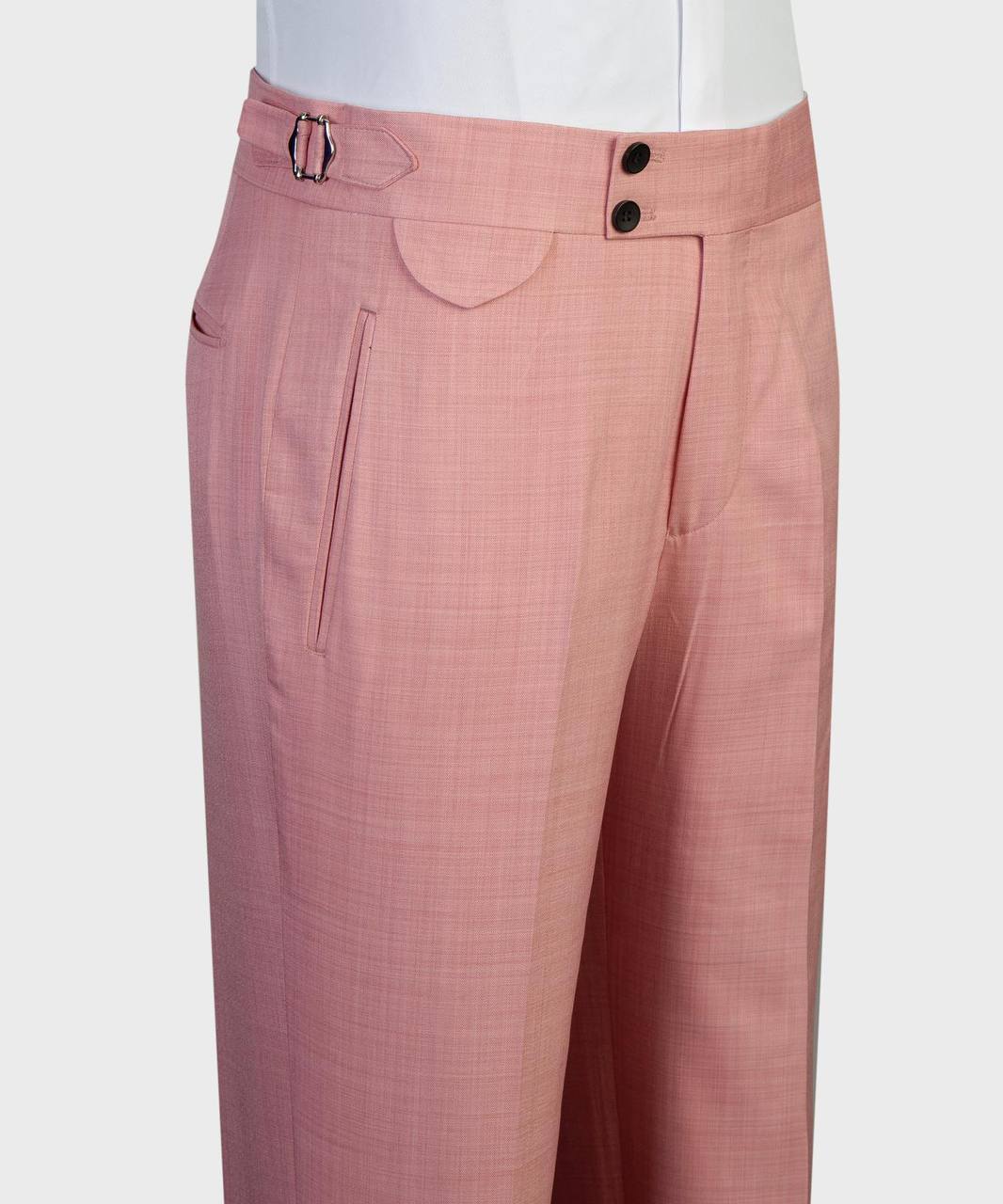 Soft Coral Pink Double Breasted Suit