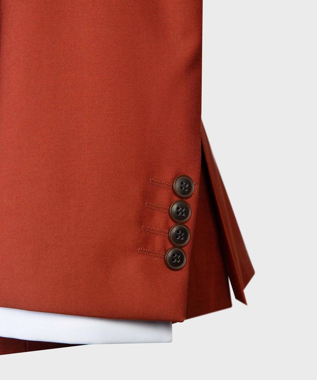 Terracotta Red 3-piece Suit