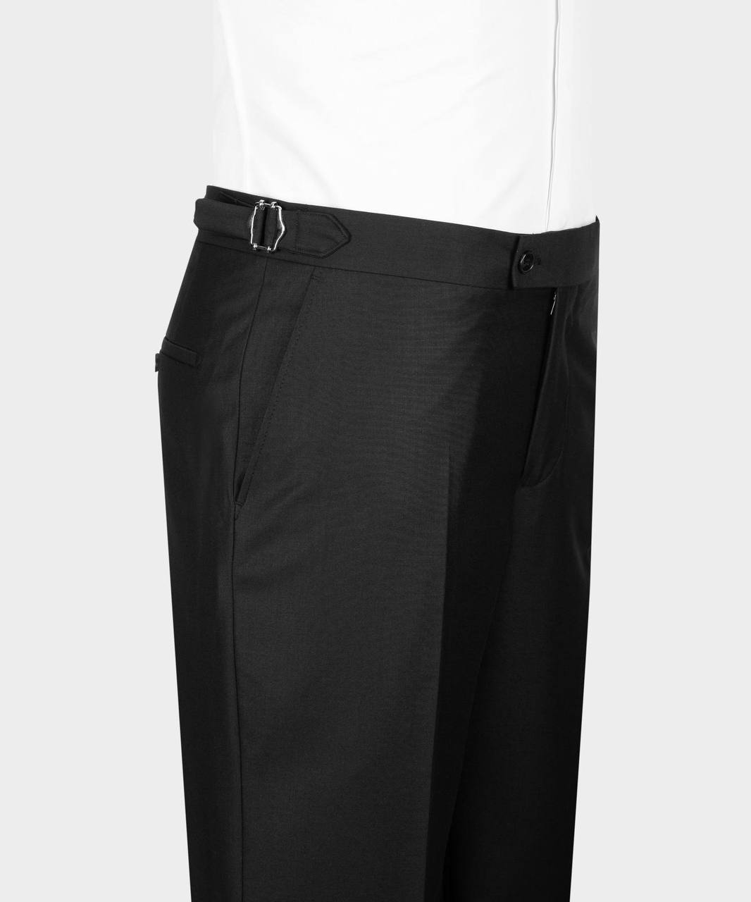 Black Double Breasted Suit w/ Flared Leg