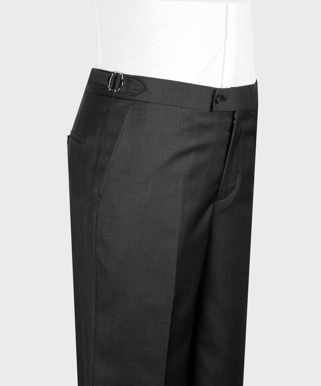 Charcoal Grey Double Breasted Suit w/ Flared Leg