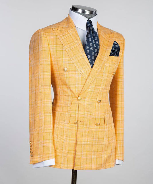 Gilded Canary Double-Breasted Jacket - alternate angle