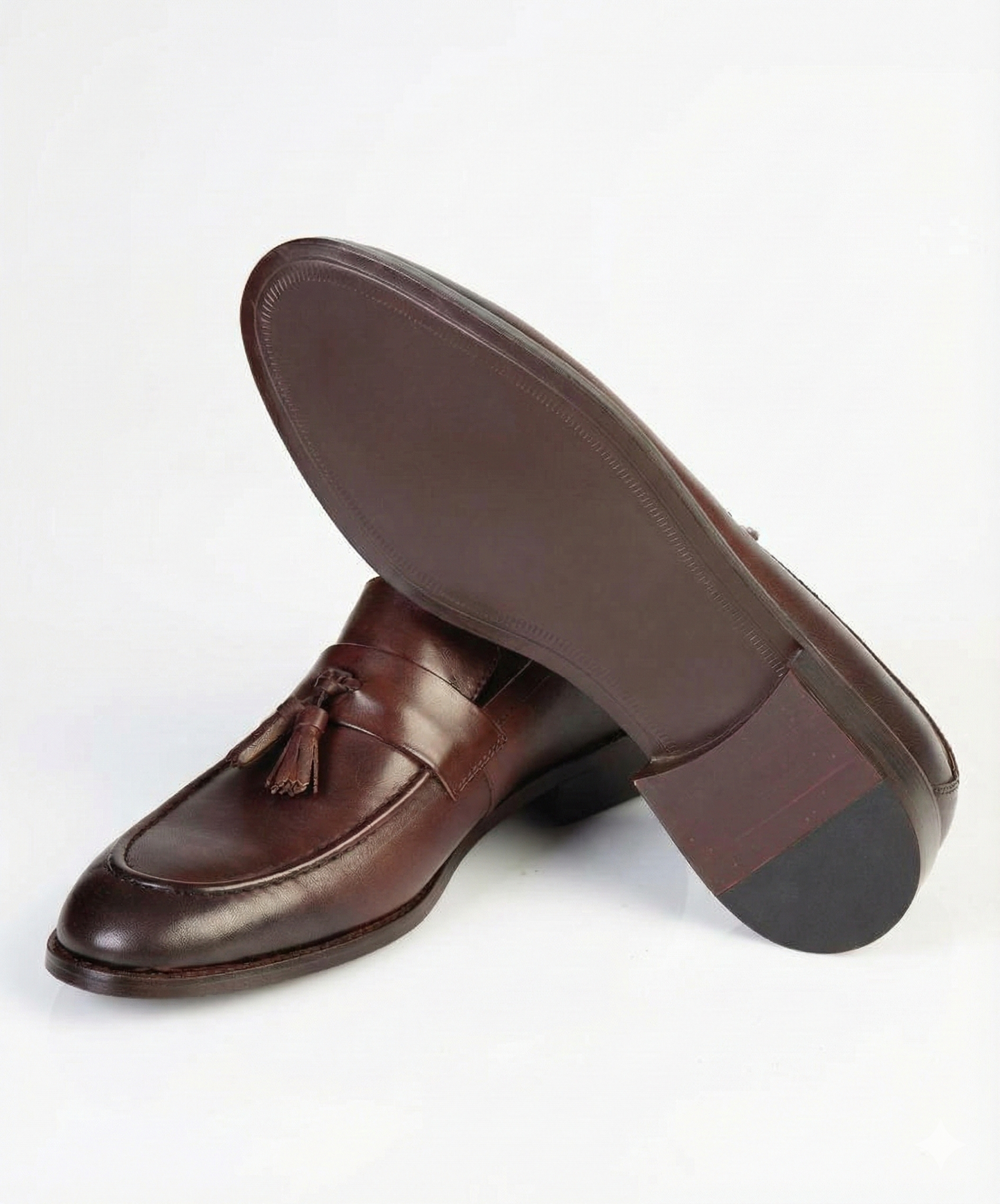 Espresso Brown Tassel Loafers – 100% Turkish Leather