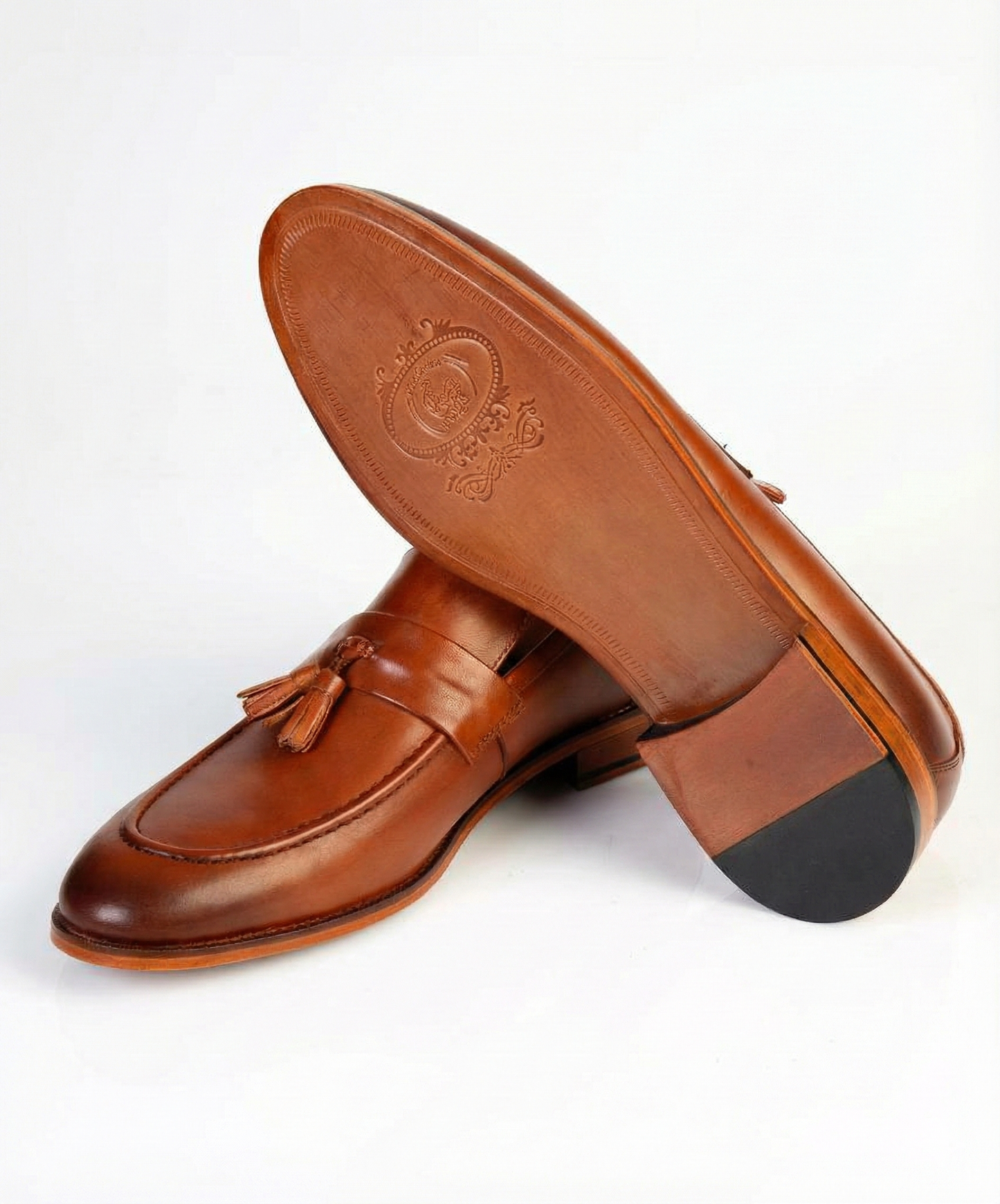 Chestnut Brown Tassel Loafers – 100% Turkish Leather