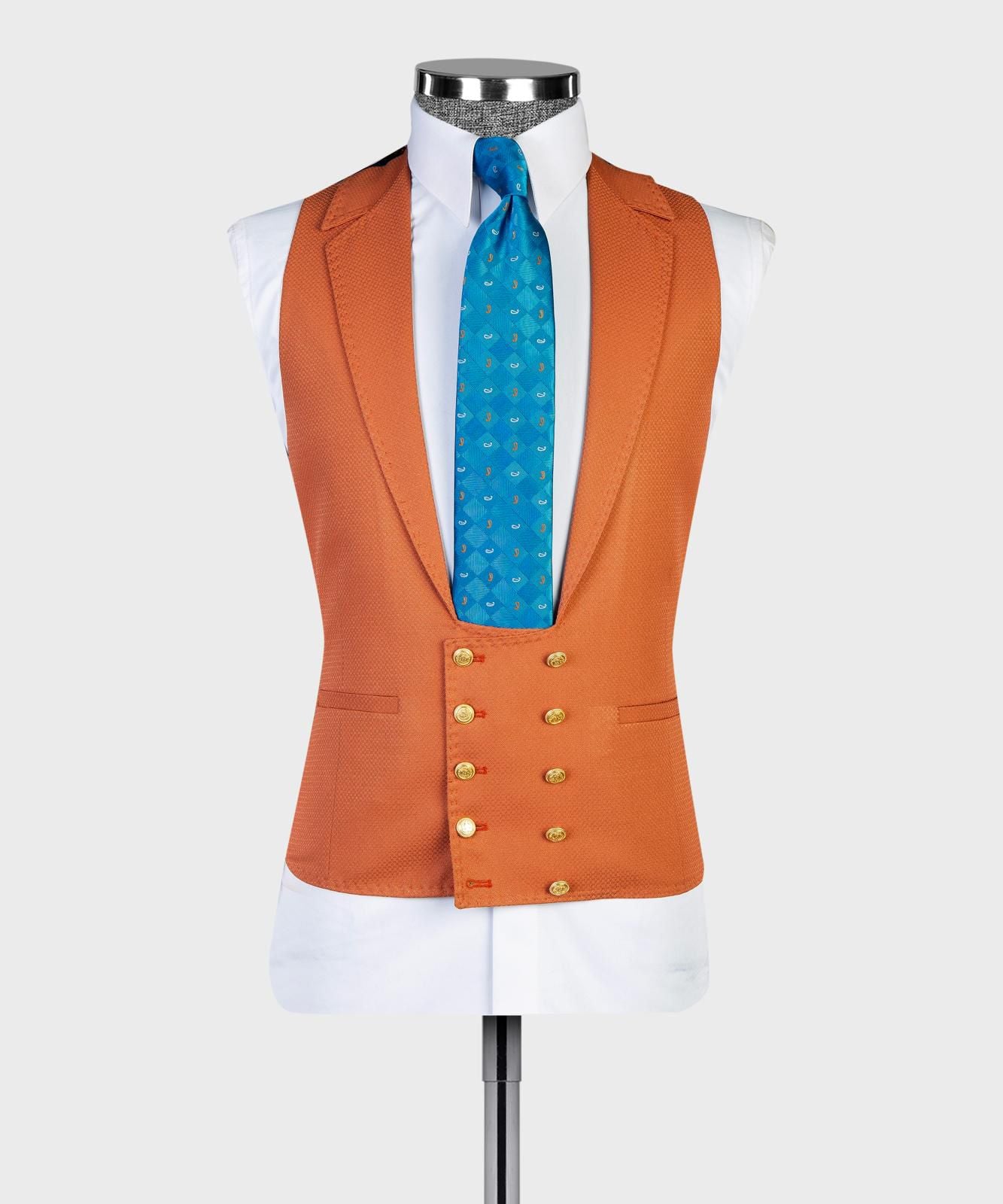 Burnt Orange 3-piece Suit