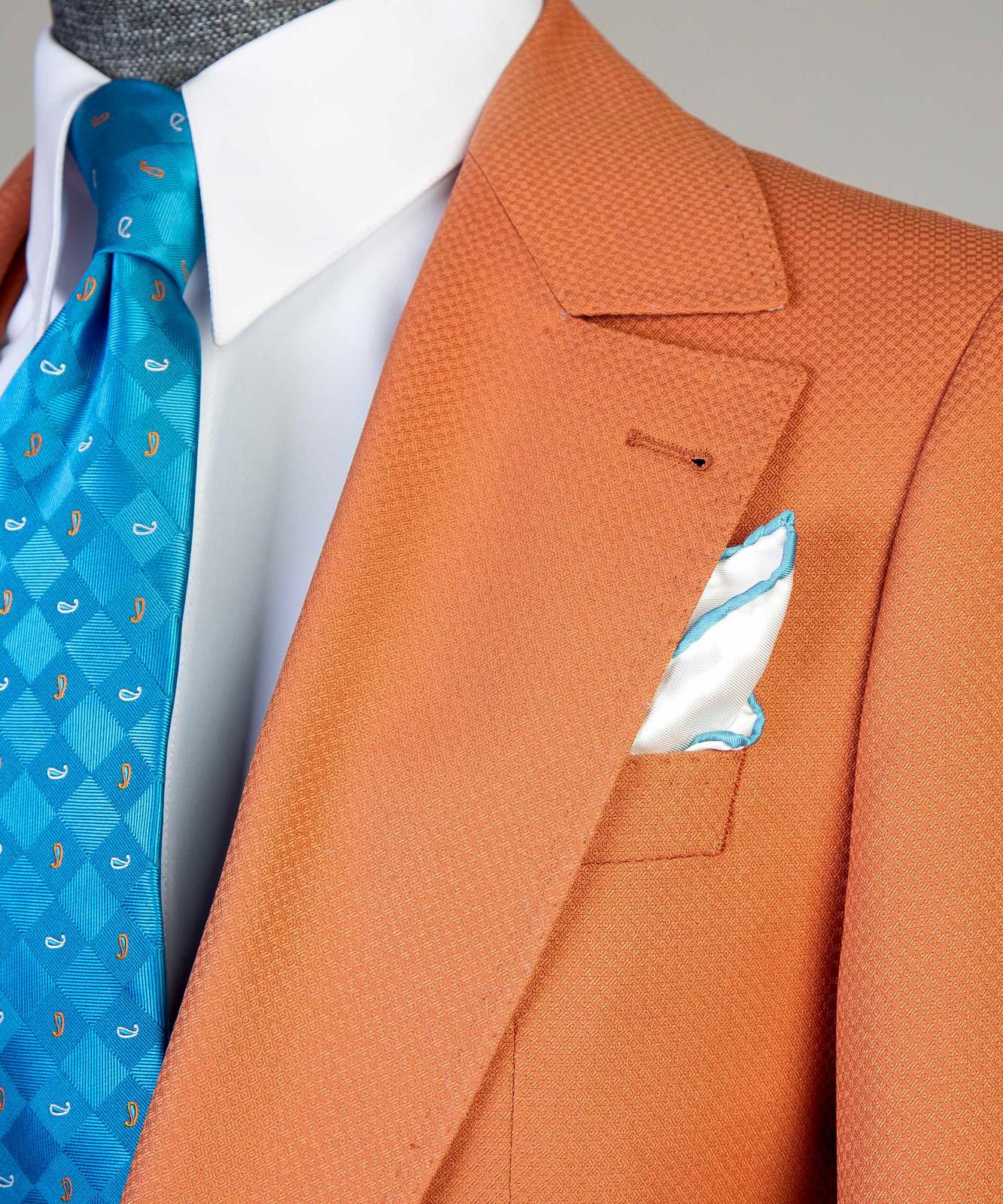 Burnt Orange 3-piece Suit