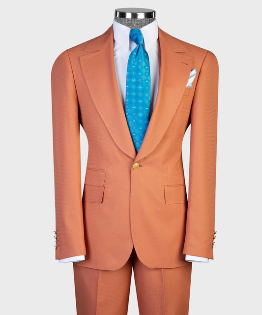 Burnt Orange 3-piece Suit