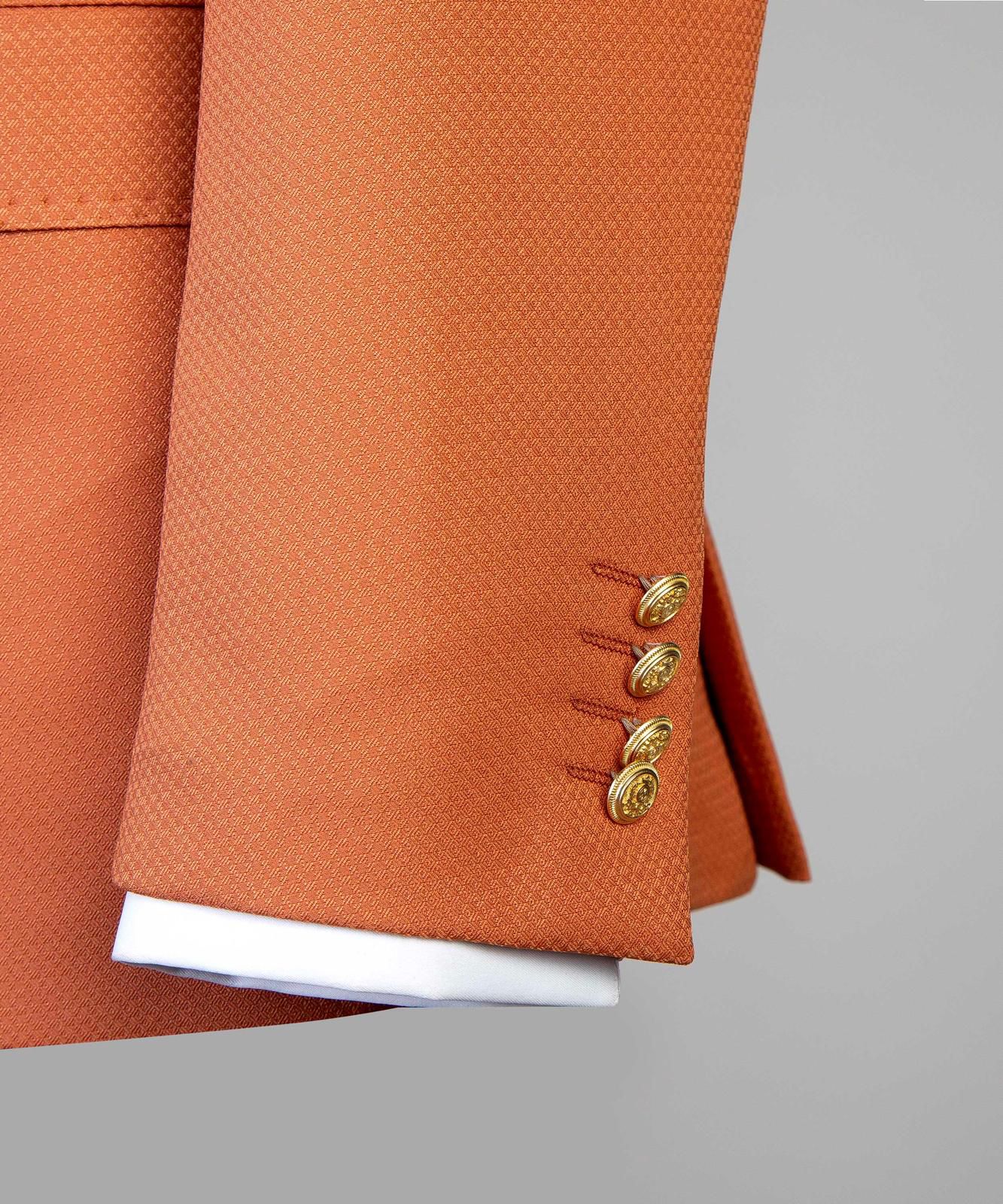 Burnt Orange 3-piece Suit