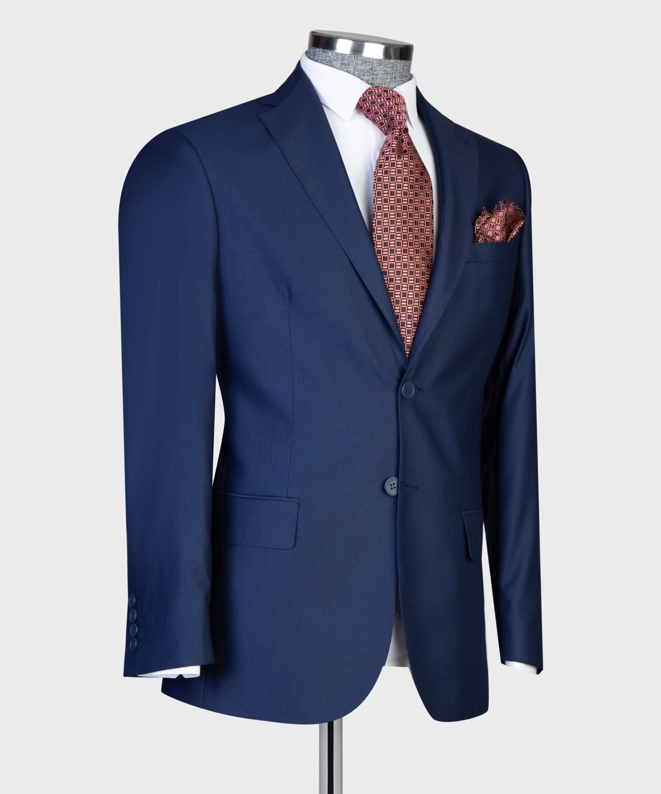 Classic Navy 2 Button Suit