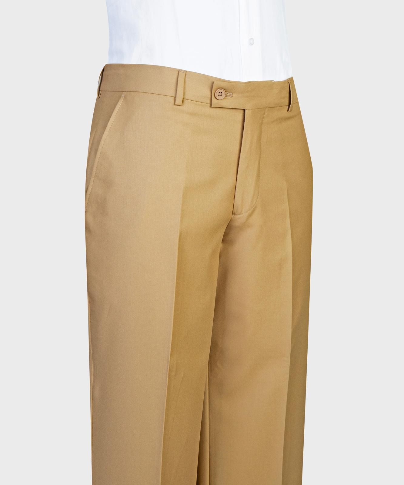 Warm Tan 2 Button Suit