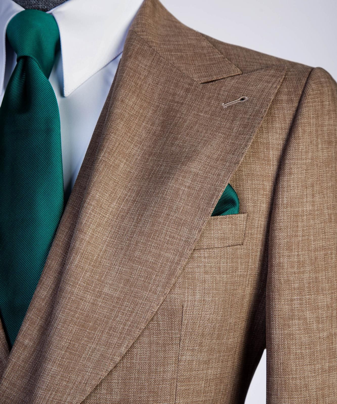 Warm Camel 3-piece Suit