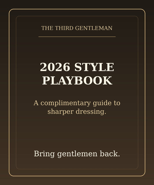Complimentary 2026 Style Playbook premium hero from The Third Gentleman