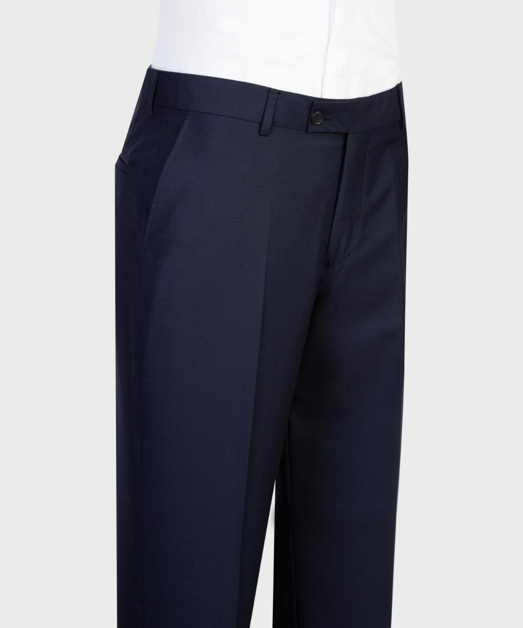 Navy blue double-breasted suit with gold buttons from The Third Gentleman, product view 7