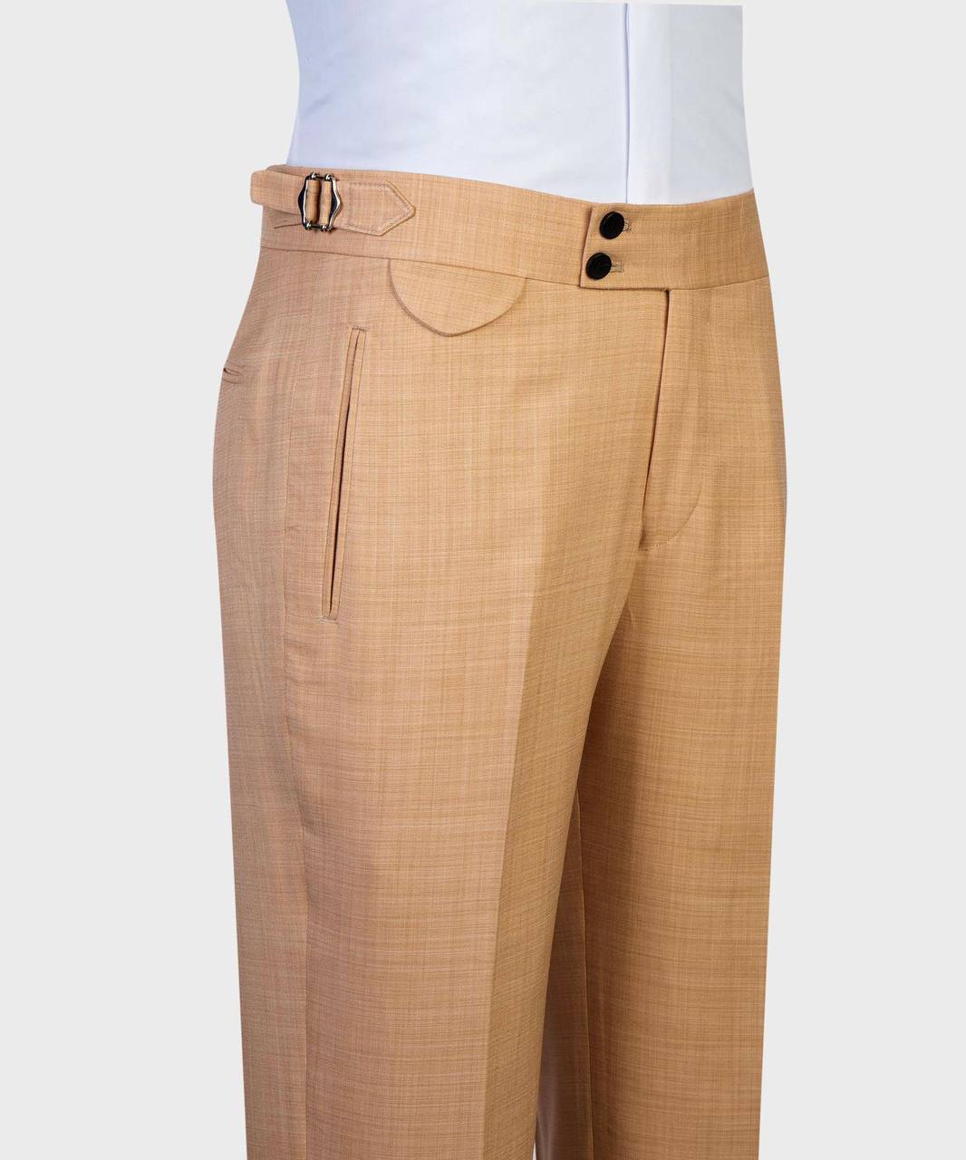 Apricot Double Breasted Suit