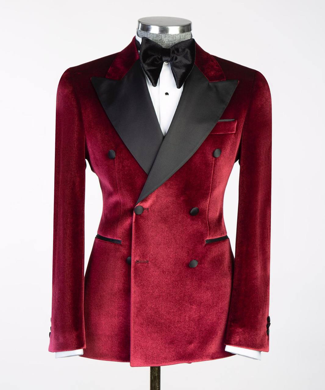 Velvet Crimson Gentleman's Tux