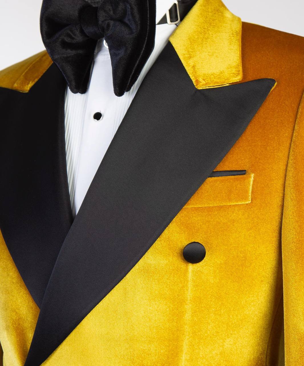 Velvet Golden Yellow Gentleman's Tux