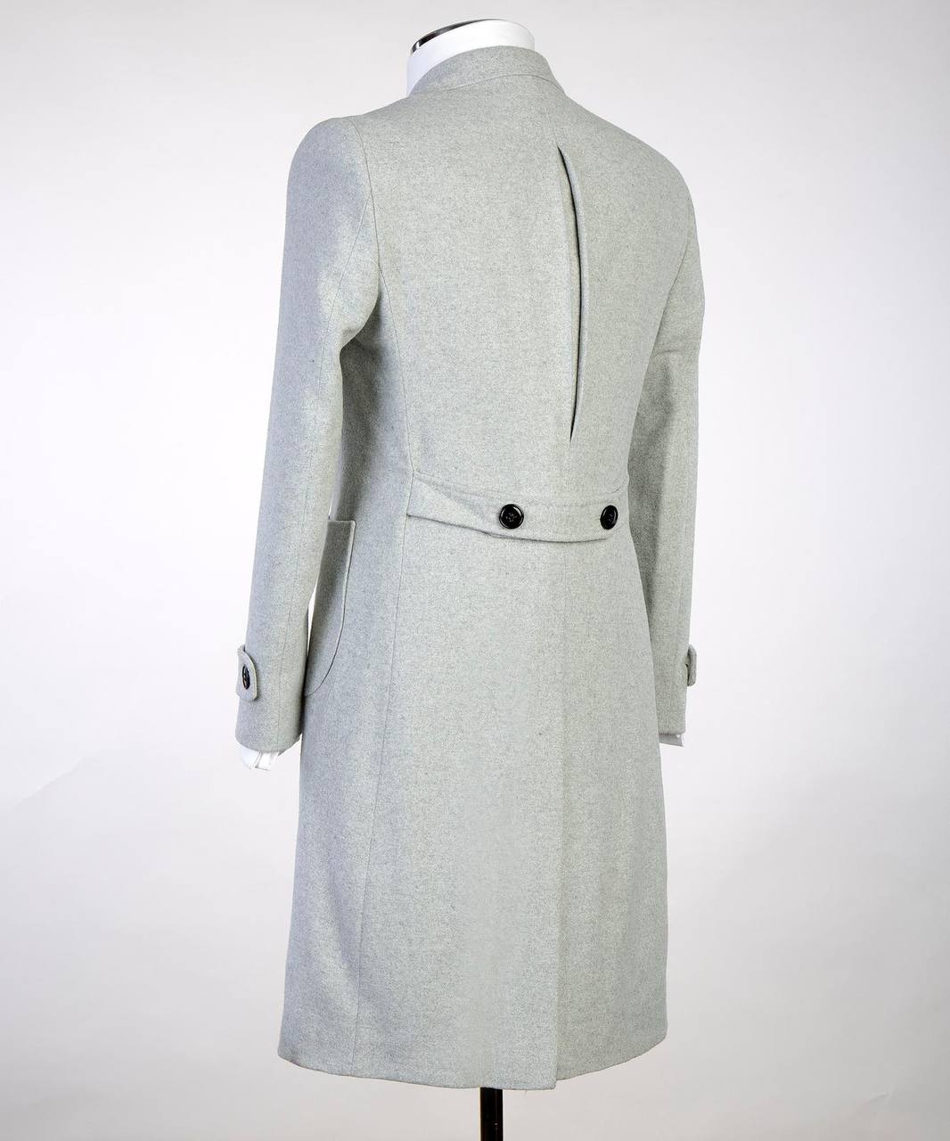 Light Gray Double Breasted Coat