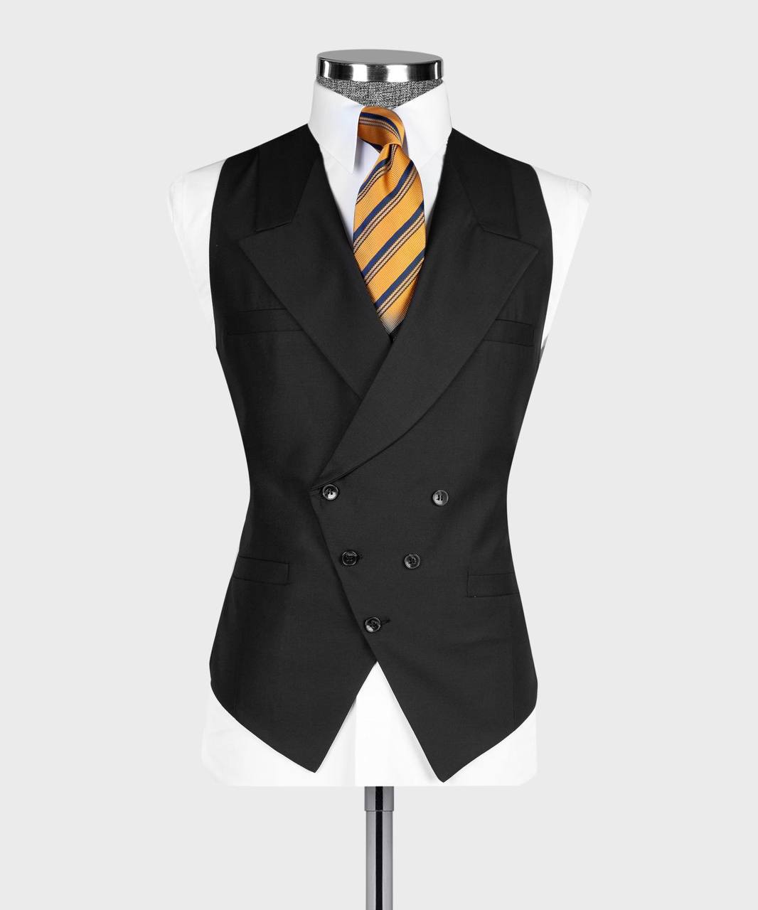 Midnight Black 3-piece Suit