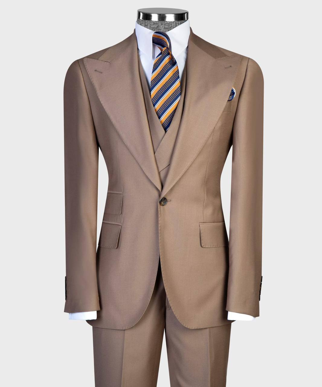 Light Tan 3-piece Suit