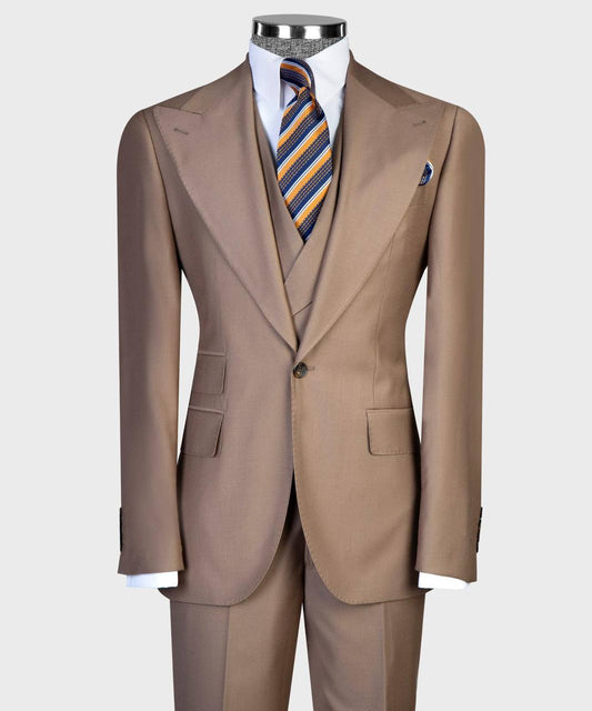 Light Tan 3-piece Suit