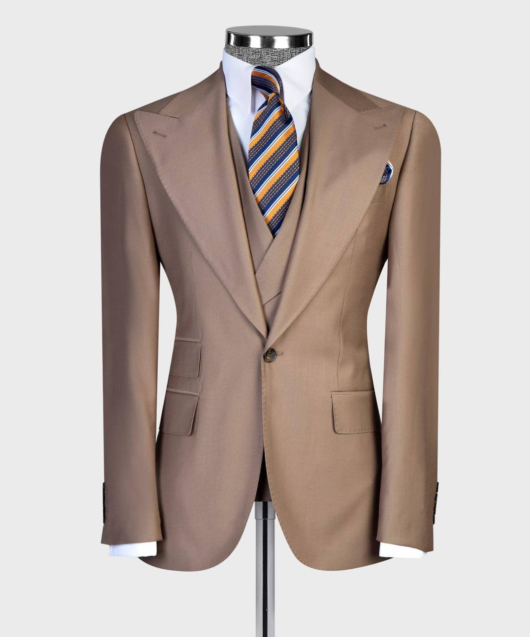 Light Tan 3-piece Suit
