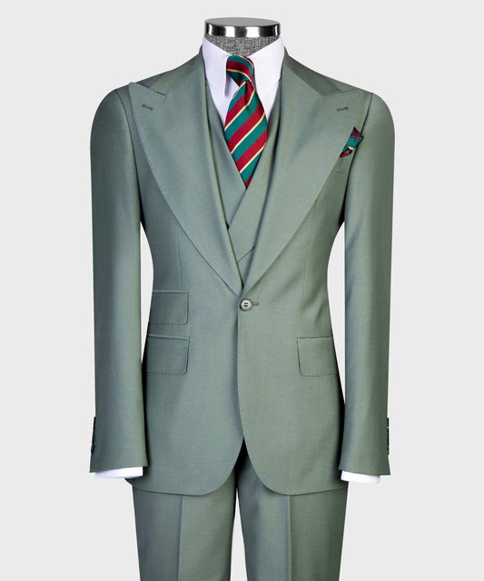 Sage Green 3-piece Suit