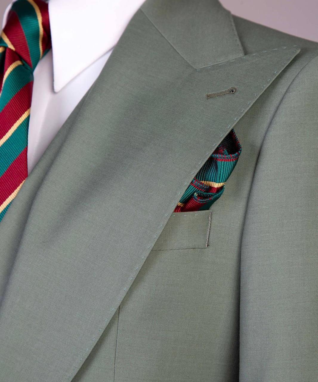 Sage Green 3-piece Suit
