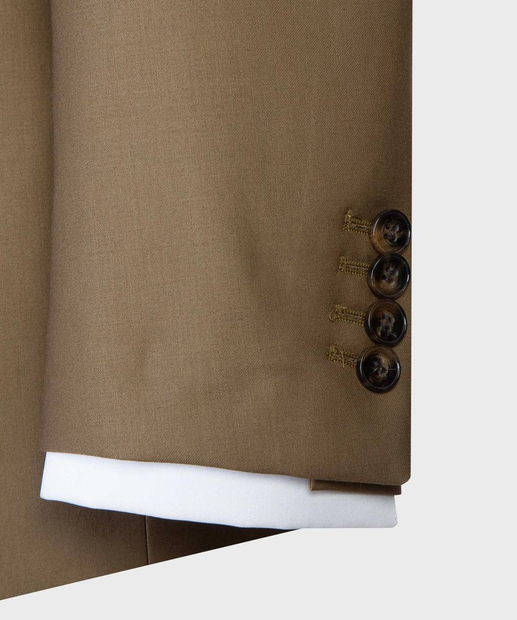Tobacco Brown Three-Piece Suit - back view