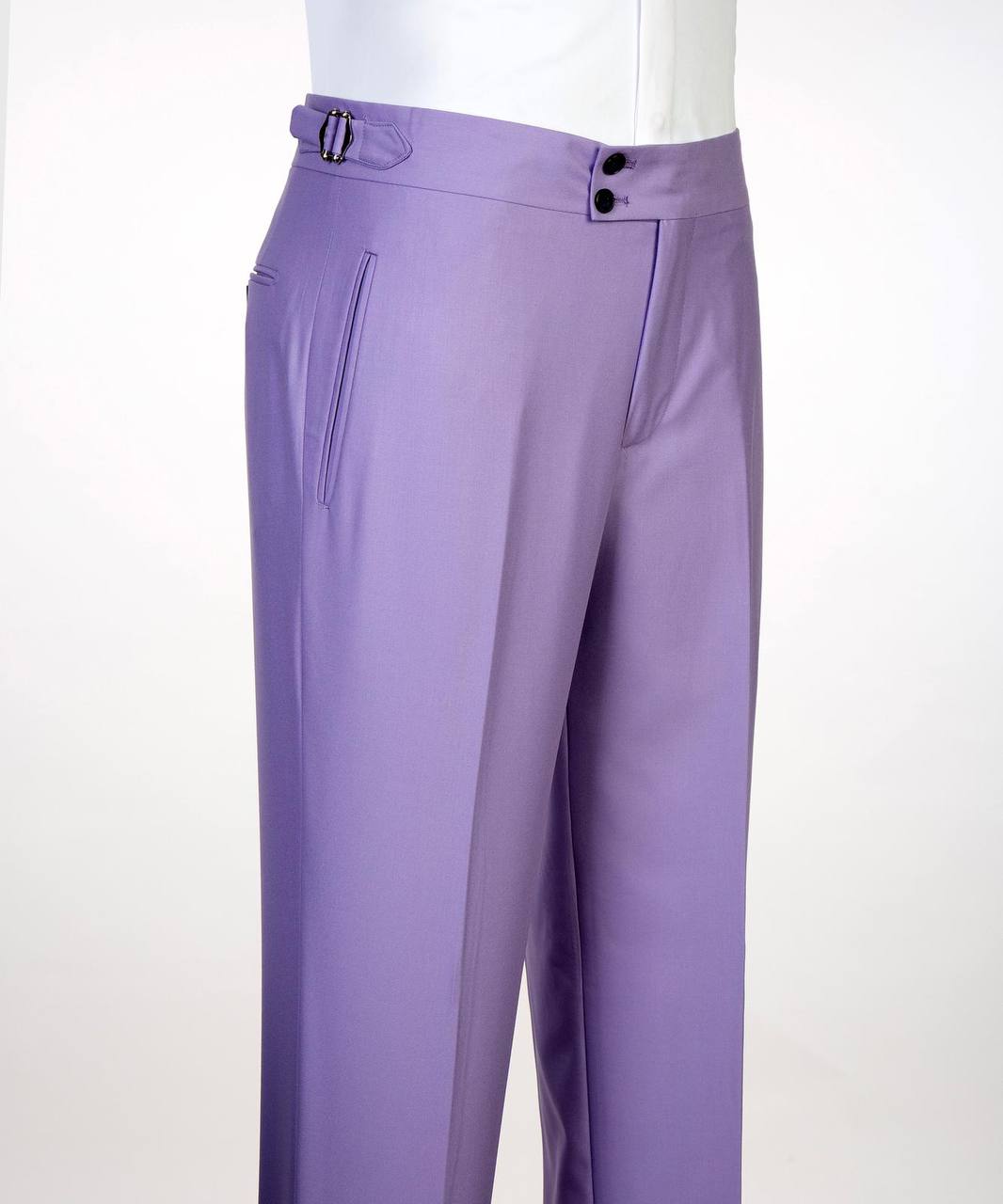 The Royal Lavender Three-Piece Suit - close-up
