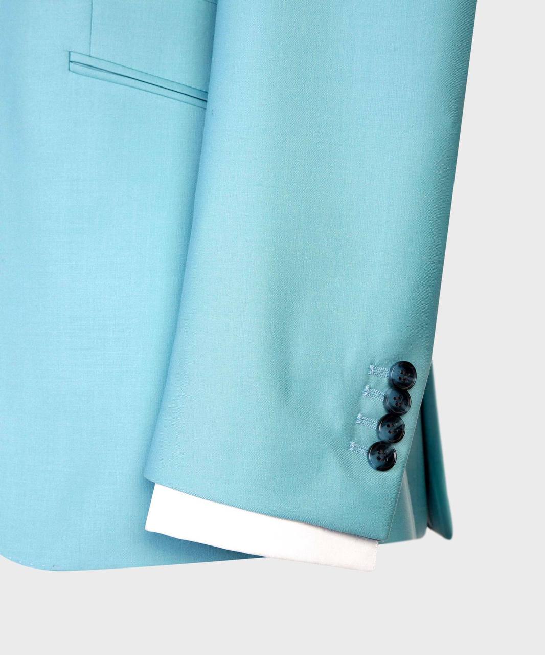 Azure Peak Three-Piece Suit - back view