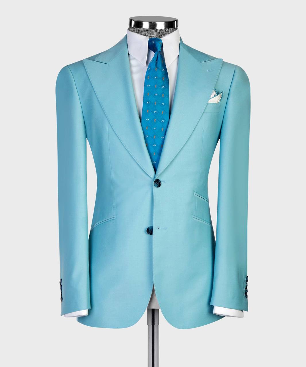 Azure Peak Three-Piece Suit - alternate angle